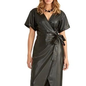 Faux leather dress Rachel Roy